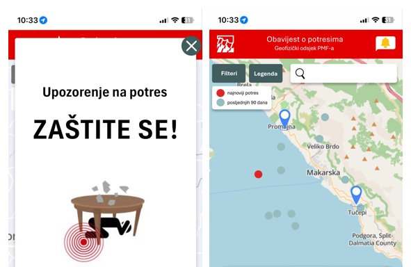 Anketa: doživljaj javnosti sustava ranog upozoravanja na potrese i njegovo unaprjeđenje